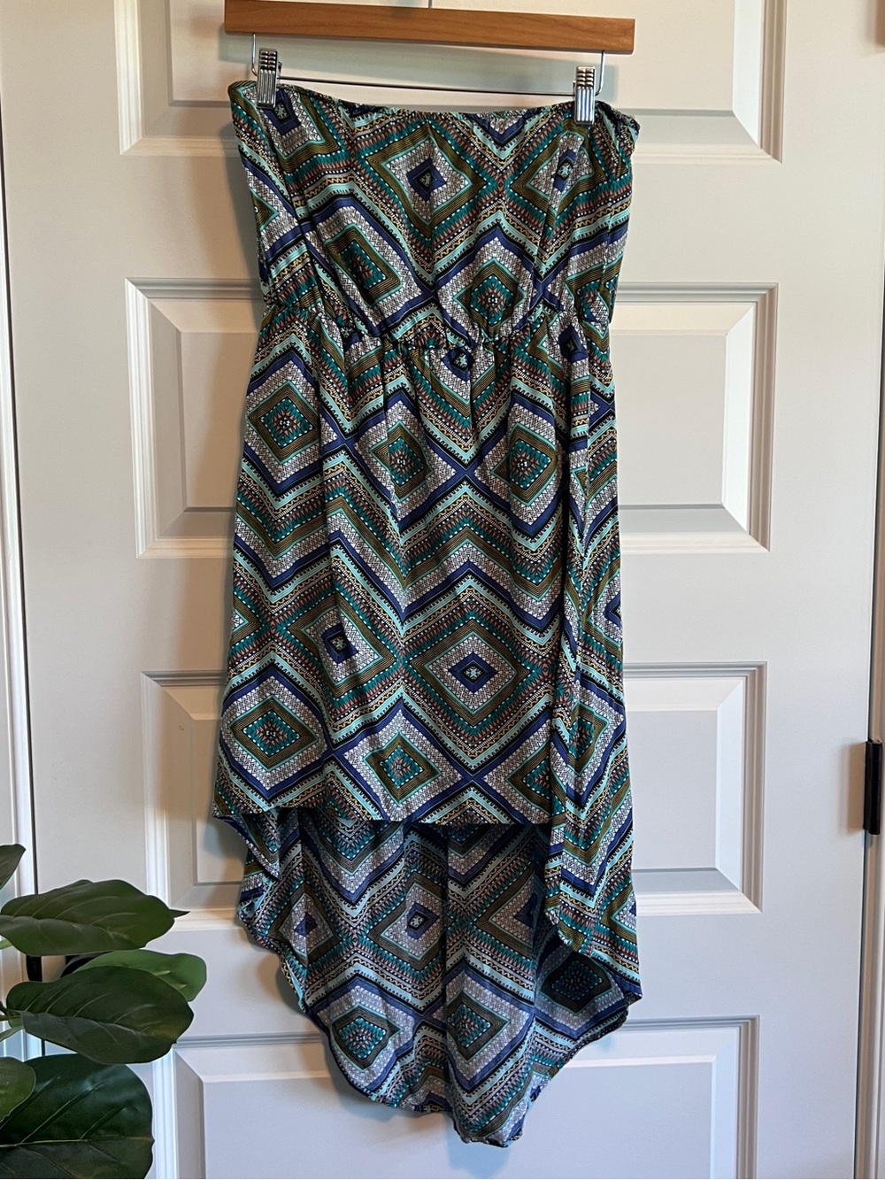 FULL TILT Strapless High Low Dress Medium